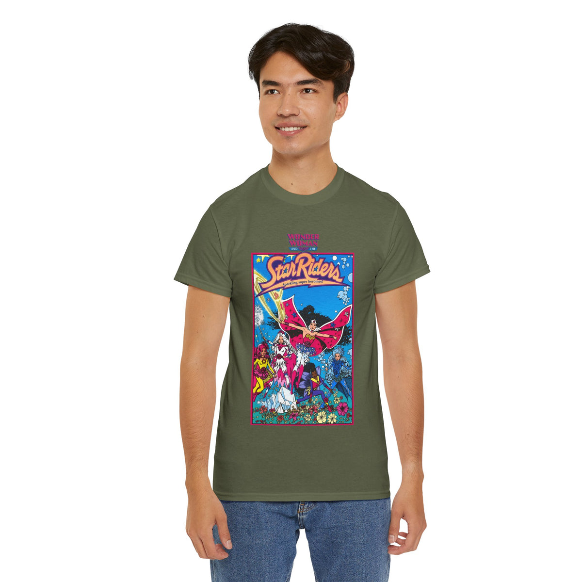 Wonder Woman & the Star Riders Shirt - 1980s Concept Figures - Promotional Art - DC Comics