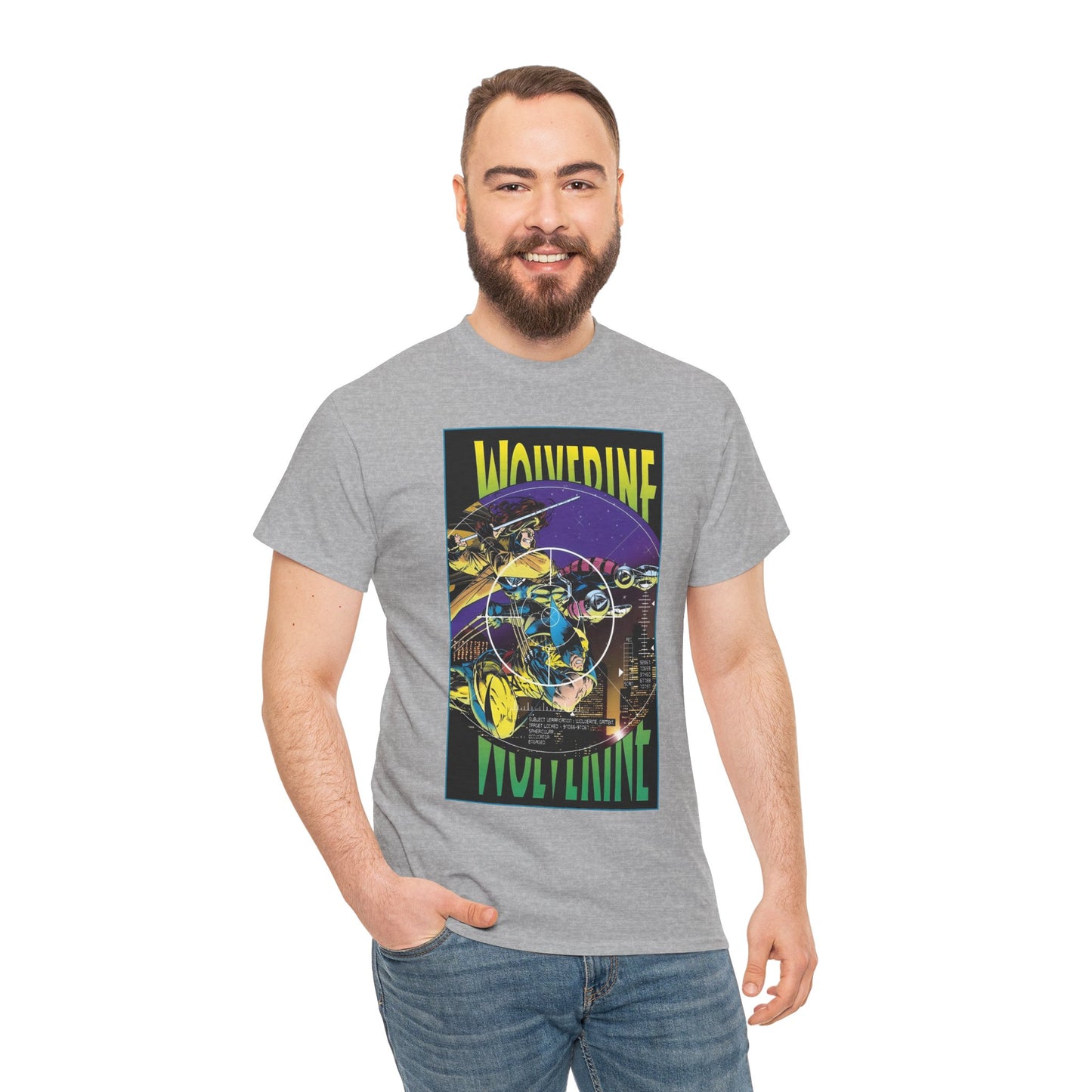 Wolverine & Gambit T-Shirt - Adam Kubert Art - Marvel Comics