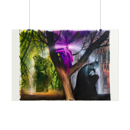 Black Orchid Rolled Poster - Dave McKean Art - Batman & Swamp Thing - DC/Vertigo Comics - Multiple Sizes Up to 24"x36"
