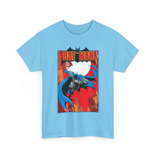 Batman T-Shirt - Jim Aparo Art - Untold Tales Cover - DC Comics Bronze Age - Batman Flying in Front of the Moon - Caped Crusader, Gotham City