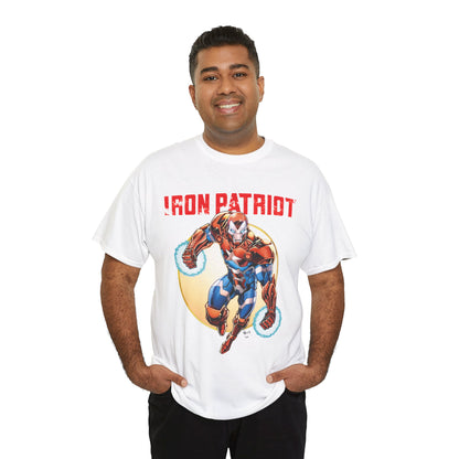 Iron Patriot T-Shirt - Todd Nauck Art - Avengers Member - Marvel Comics
