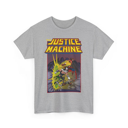 Justice Machine T-Shirt - John Byrne Art - Comico Comics