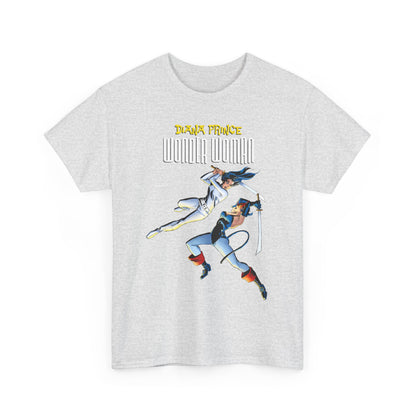 Diana Prince Wonder Woman  T-Shirt - From Diana's 1970s White Suit No-Powers Years - Bronze Age DC Comics