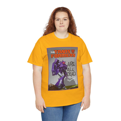 Transformers T-Shirt - "Are All Dead" - Marvel Comics