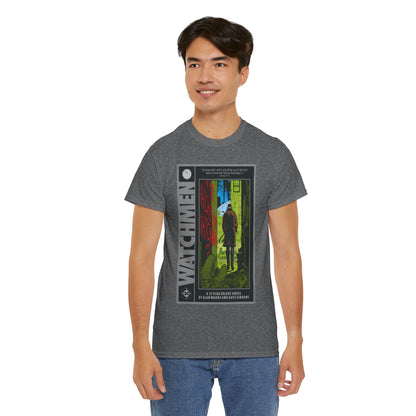 Watchmen Ad T-Shirt - Dave Gibbons Art - Rorschach - DC Comics