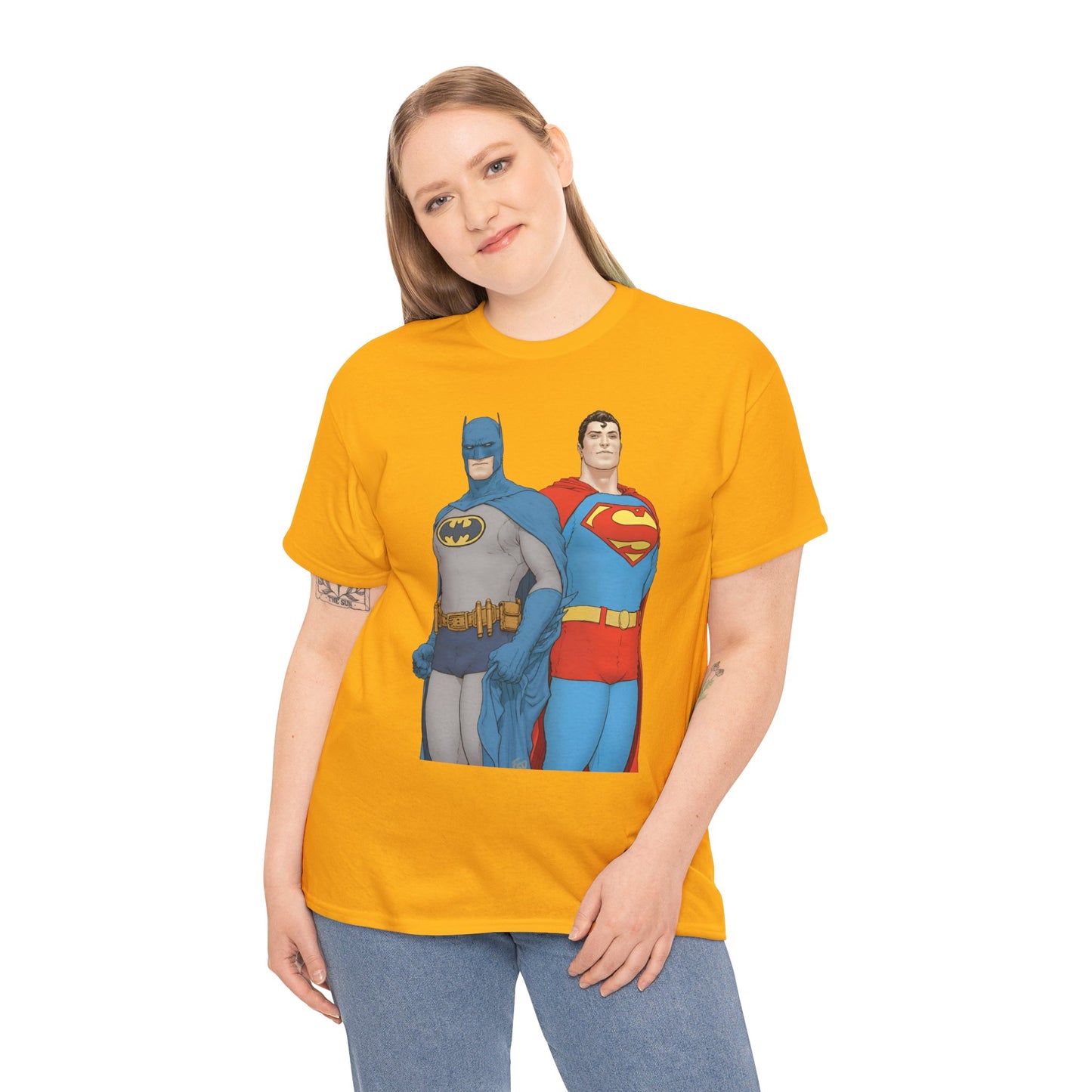 Batman & Superman T-Shirt - Frank Quitely Art - World's Finest Variant Cover Art - DC Comics