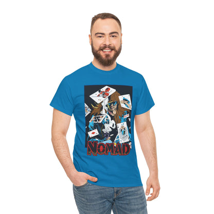 Nomad T-Shirt - S. Clarke Hawbaker, Mark McKenna Art - Jack Monroe - Playing Cards with Deadpool & Bushwacker - Marvel Comics