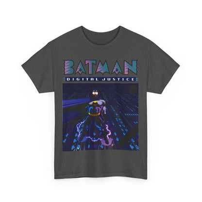 Batman Digital Justice T-Shirt - Pepe Moreno Computer Generated Art - Graphic Novel - Gotham City, Bruce Wayne - DC Comics