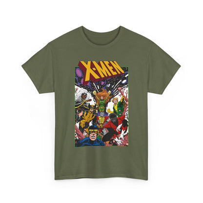 X-Men T-Shirt - Dave Cockrum Art - Phoenix, Cyclops, Storm, Wolverine, Banshee, Colossus, Nightcrawler - Marvel Comics