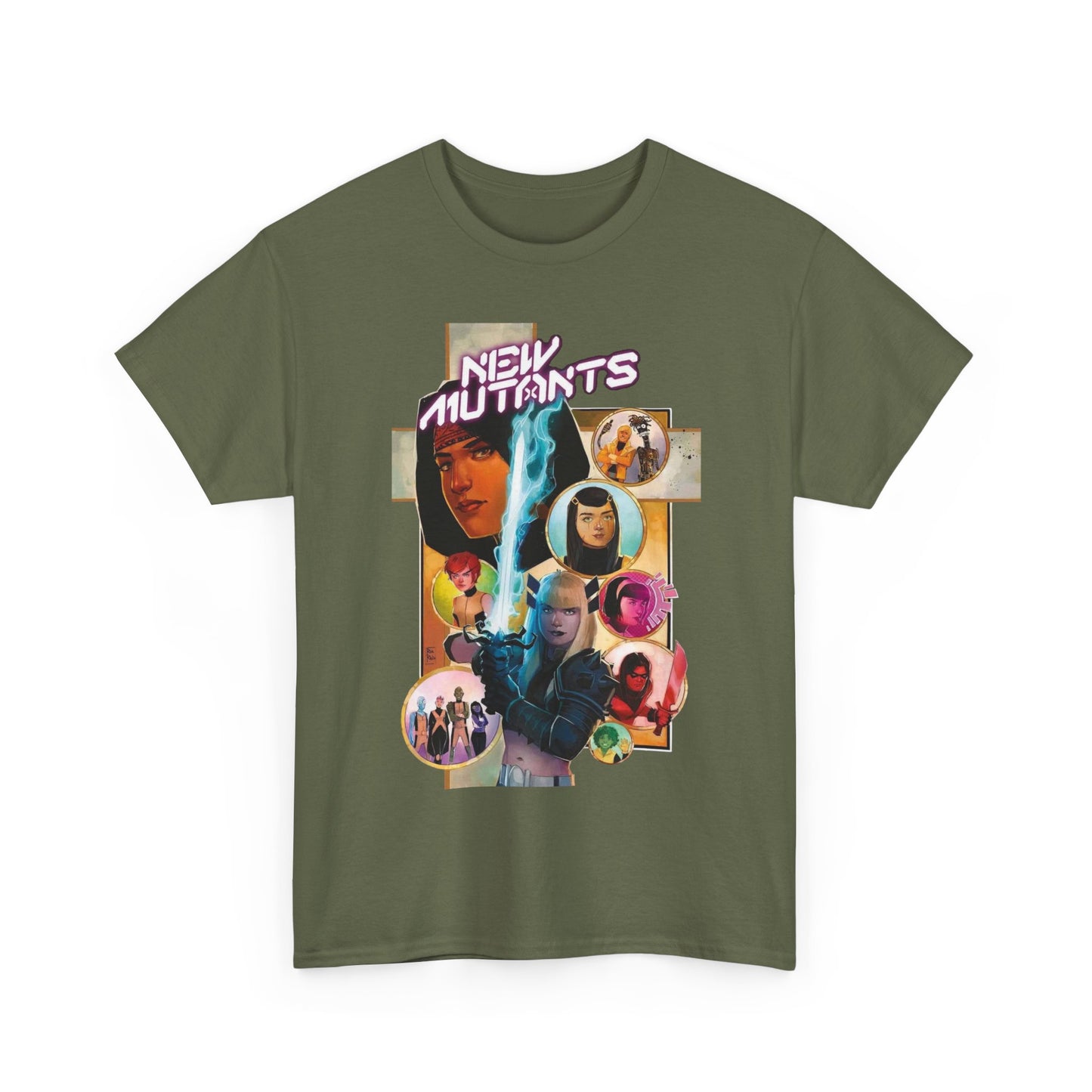 New Mutants T-Shirt - Rod Reis Art - #29 Variant Cover Art - Marvel Comics
