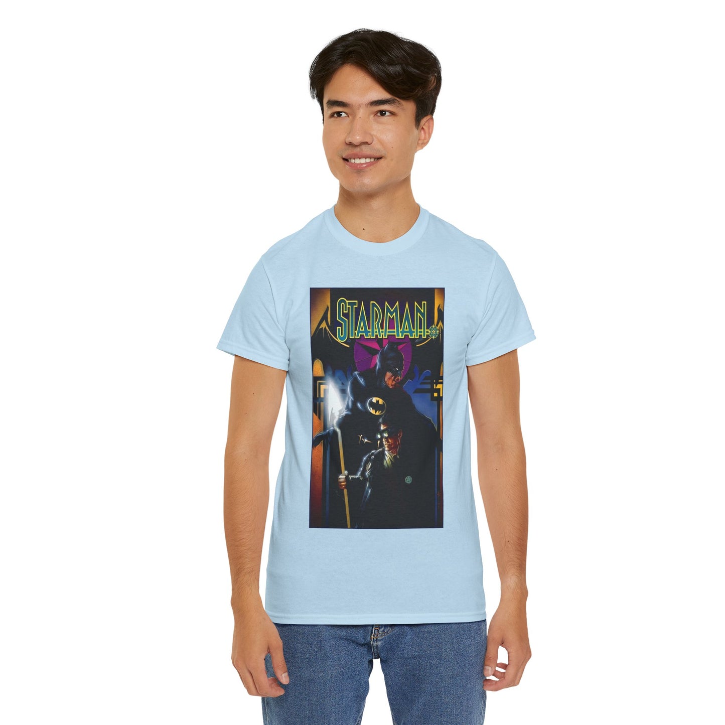 Starman & Batman T-Shirt - Tony Harris Art - Jack Knight - DC Comics