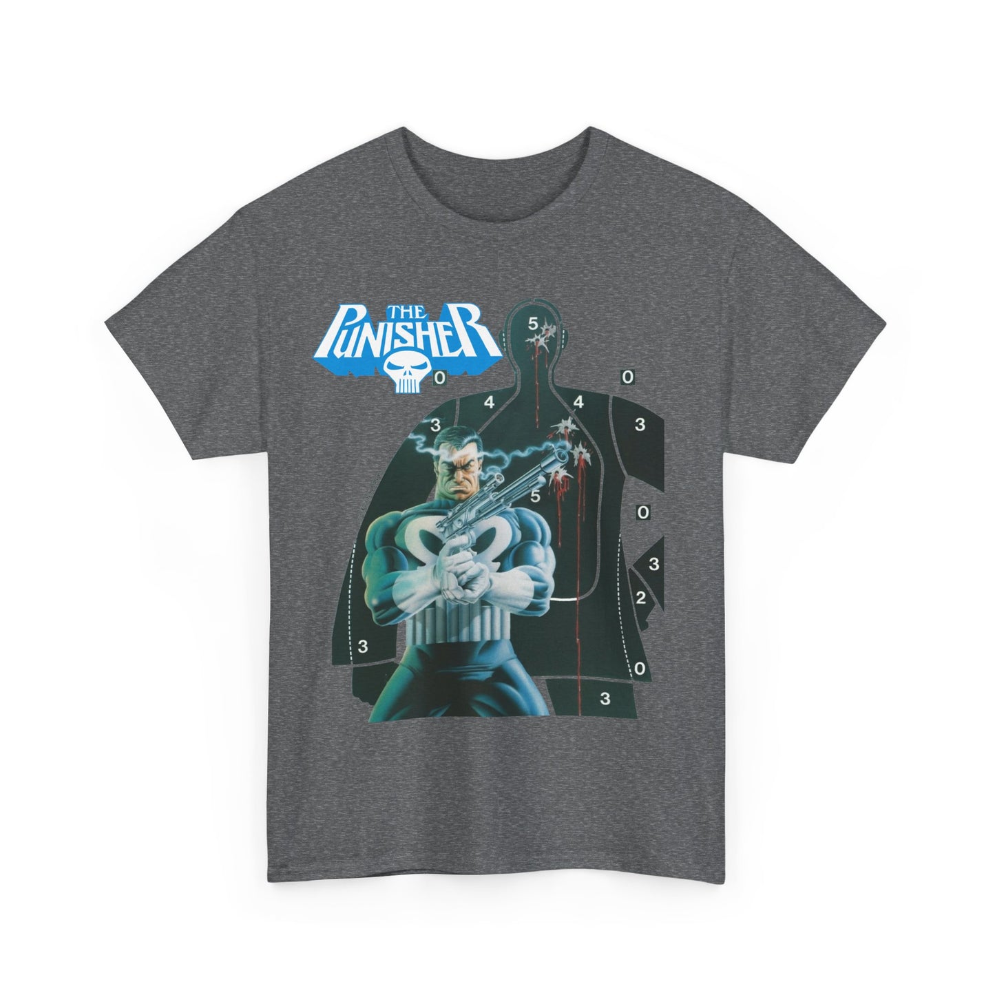 Punisher T-Shirt - Mike Zeck Art - Target Practice - 1985 Mini-Series Cover Art - Marvel Comics