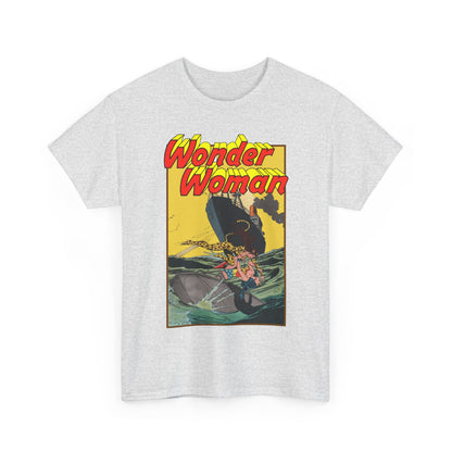 Wonder Woman Vs Cheetah T-Shirt - Rich Buckler & Dan Giordano Art - DC Comics
