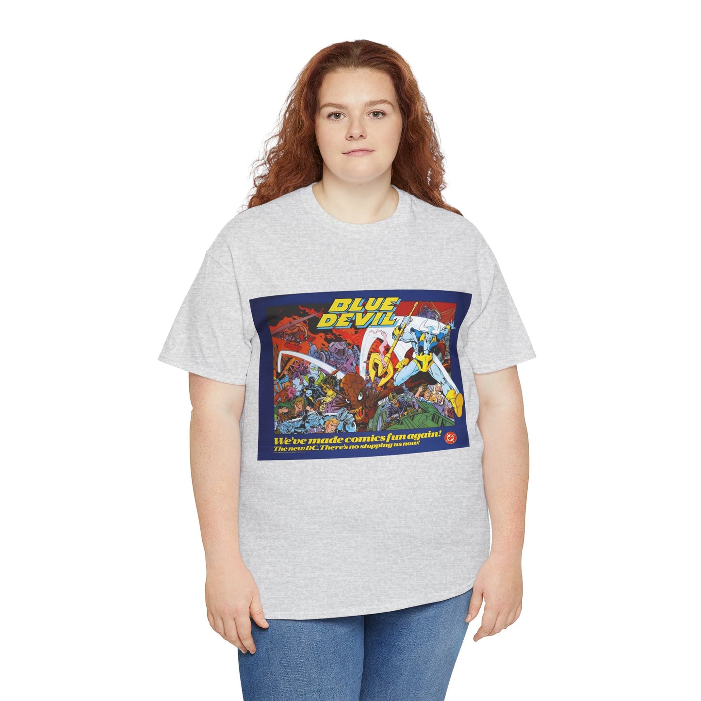 Blue Devil Ad T-Shirt - DC Comics