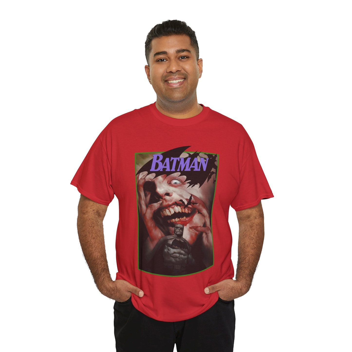 Batman Vs Joker T-Shirt - Ben Oliver Art - DC Comics