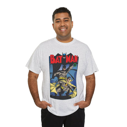 Batman & Robin T-Shirt - George Perez Art - Earth 2 - DC Comics - Golden Age JSA - Bruce Wayne & Dick Grayson