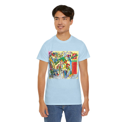 Who's Who in the DC Universe T-Shirt - George Perez Art - Mr. Miracle, Metamorpho - #15 Cover Art - DC Comics
