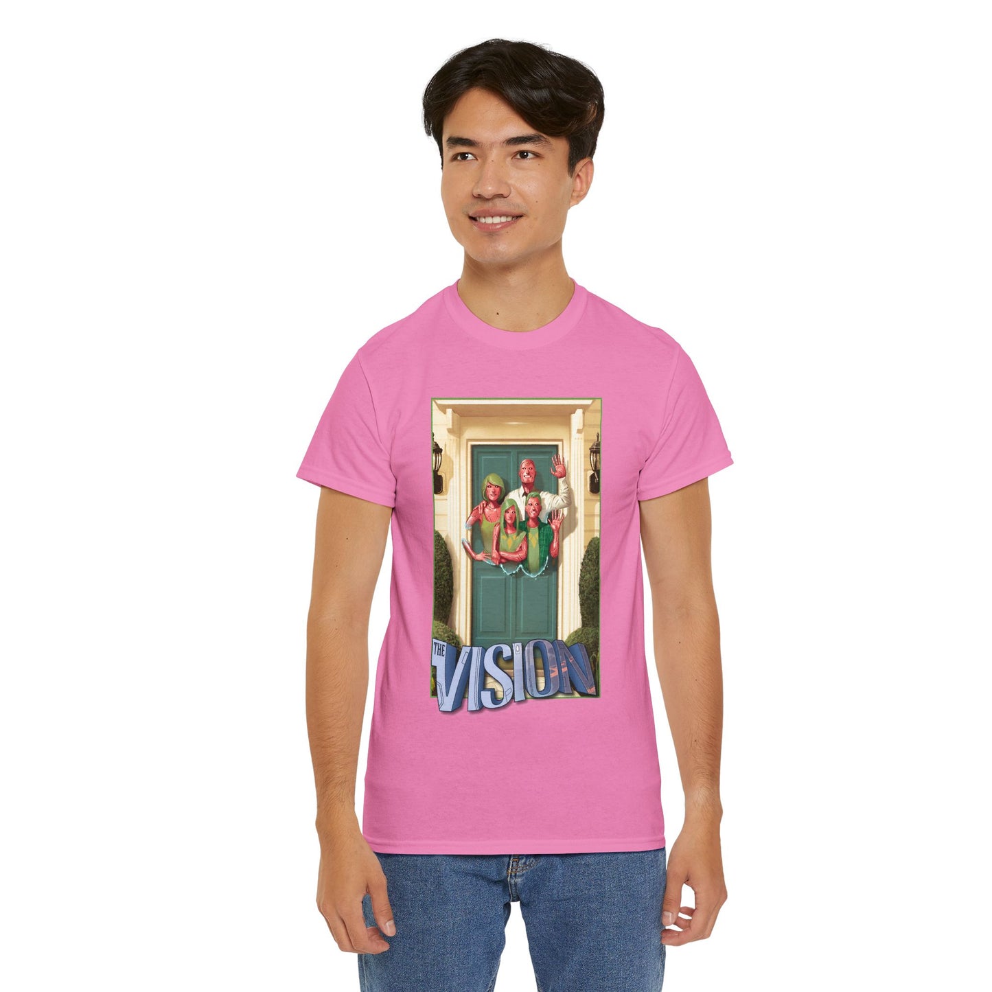 Vision T-Shirt - Mike Del Mundo Art - Avengers Member - The Visions Family - Tom King Story - Future MCU Series - Marvel Comics