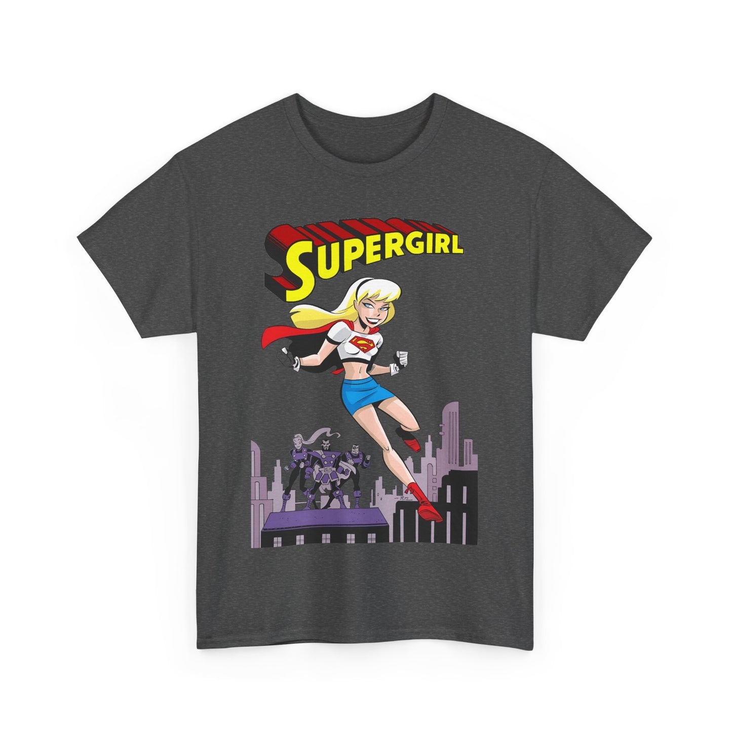 Supergirl T-Shirt - Bruce Timm Art - DC Comics Animated Series 1990s - Kara, Superman's Cousin