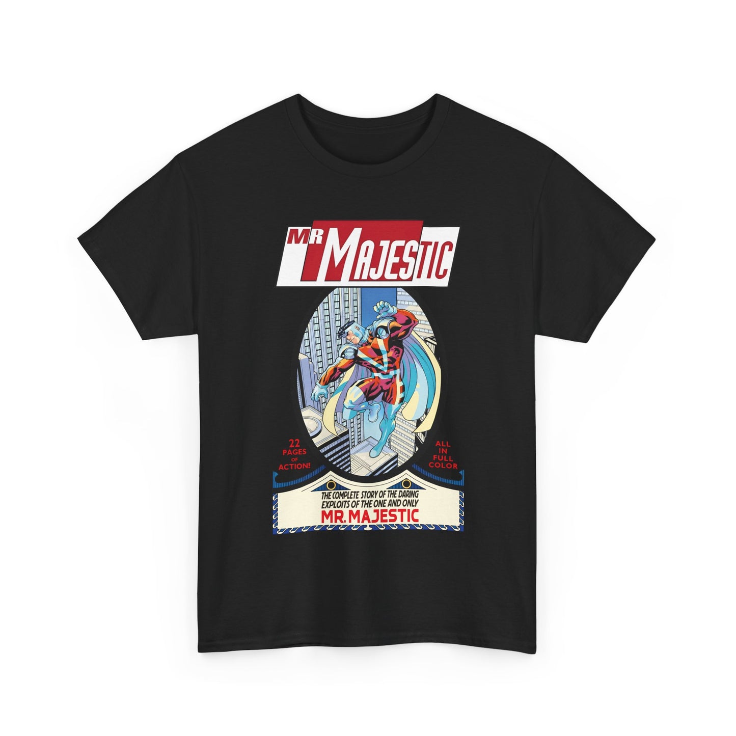 Mr. Majestic T-Shirt - Ed McGuiness Art - DC/Wildstorm Comics