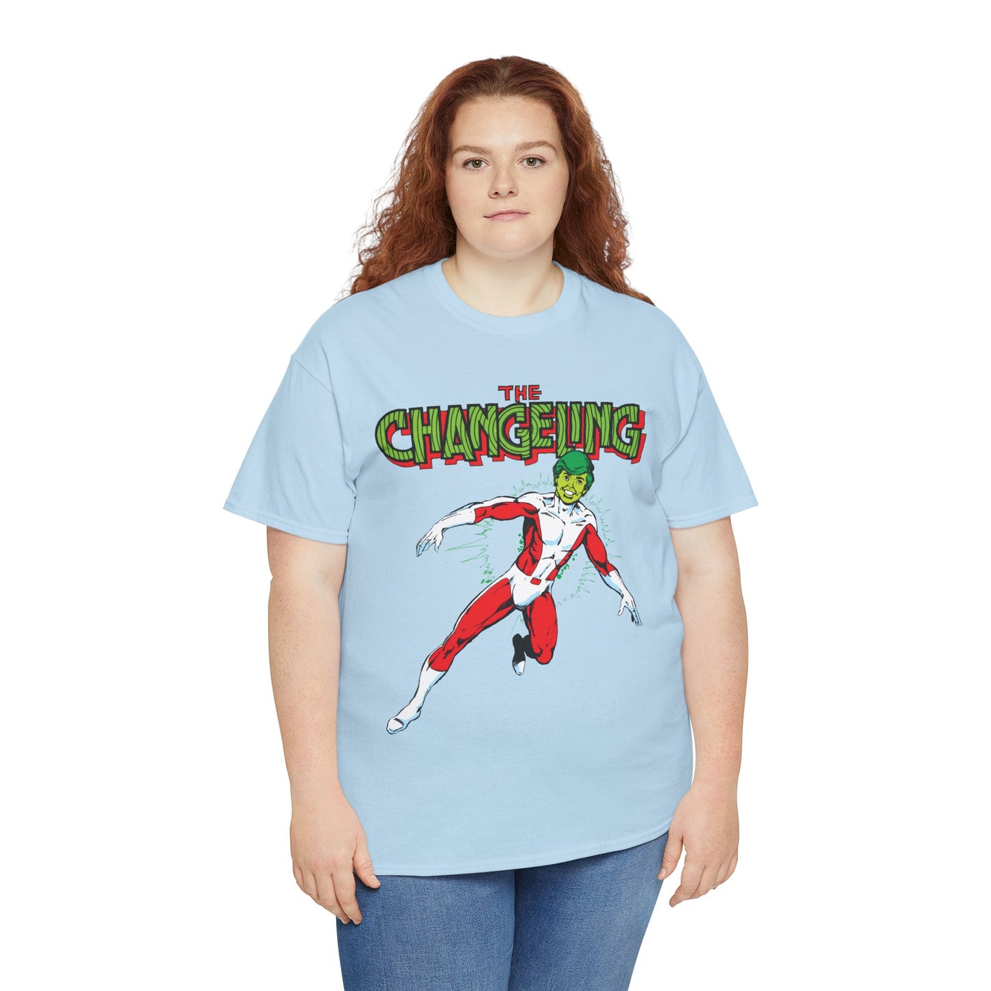 Changeling T-Shirt - George Perez Art - New Teen Titans Member - Beast Boy, Former Doom Patrol Member - Garfield Logan - DC Comics