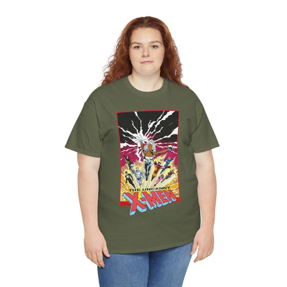 Uncanny X-Men T-Shirt - Marc Silvestri Art - Outback Era - Storm, Wolverine, Dazzler, Longshot, Psylocke, Rogue, Havok - Marvel Comics