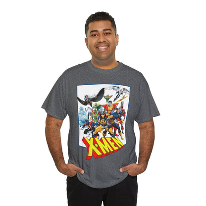 X-Men T-Shirt - Classic Arthur Adams Art - Marvel Comics - Wolverine, Colossus, Storm, Cyclops, Nightcrawler, Iceman