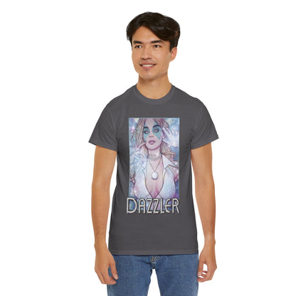 Dazzler T-Shirt - Jenny Frison Art - X-Men Member, Pop Star Mutant - Alison Blaire - Marvel Comics