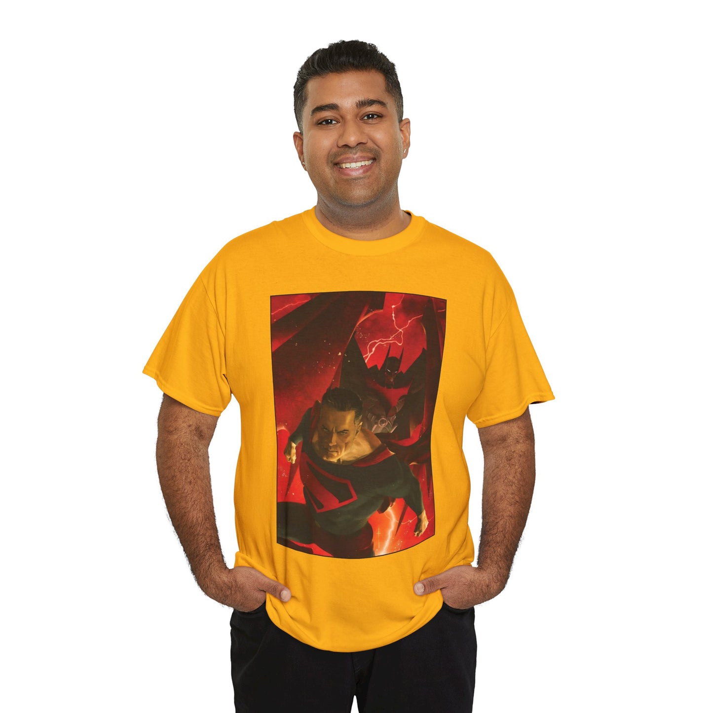 Superman & Batman (Kingdom Come) T-Shirt - Sabastian Fiumara Art - DC Comics