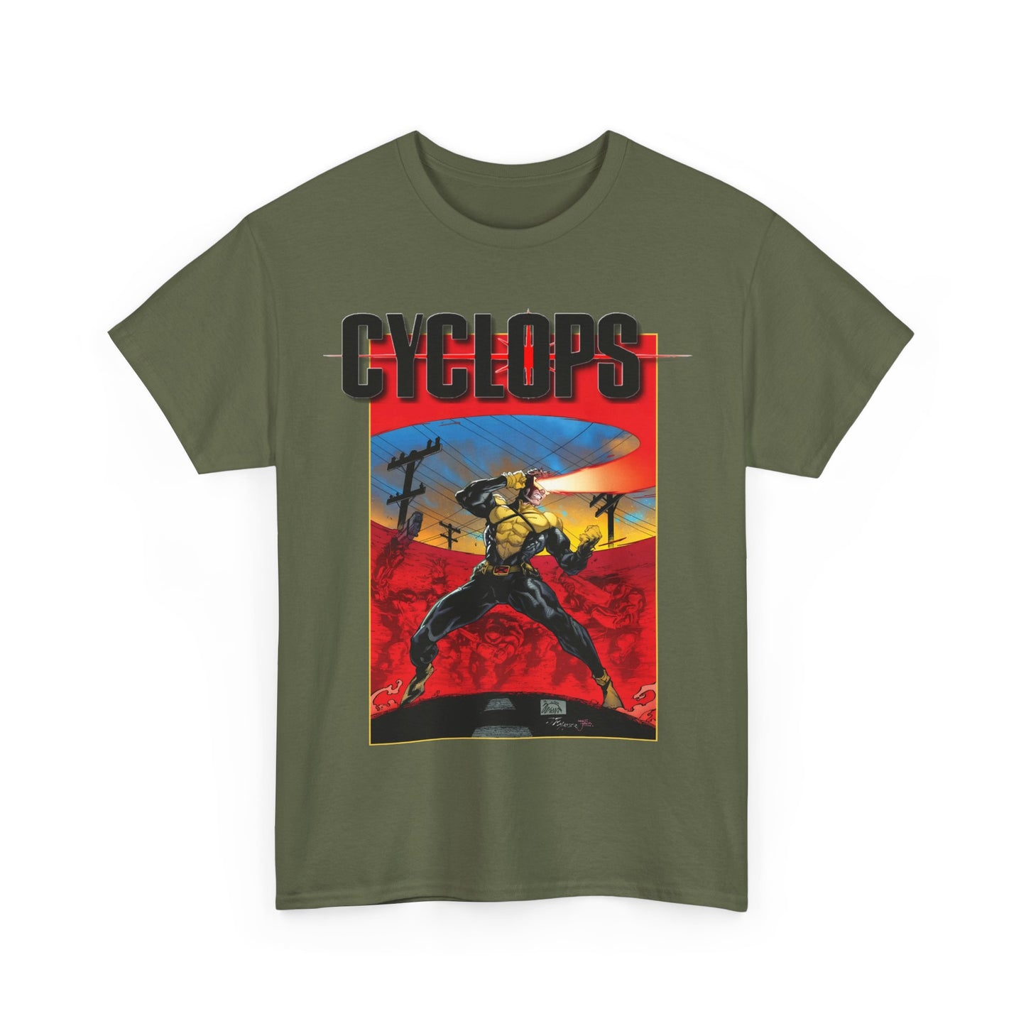 Cyclops T-Shirt - Ryan Stegman Art - Scott Summers, Leader of the X-Men - Marvel Comics