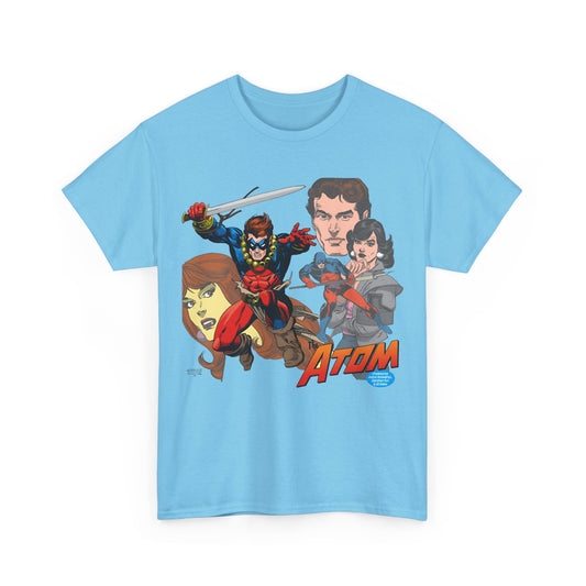 Atom T-Shirt - Gil Kane Art - Who's Who Image - Ray Palmer, JLA Member - Silver Age Hero - DC Comics