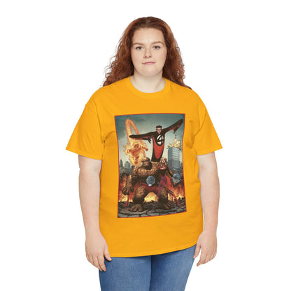 Fantastic Four T-Shirt - Arthur Adams Art - Marvel Comics