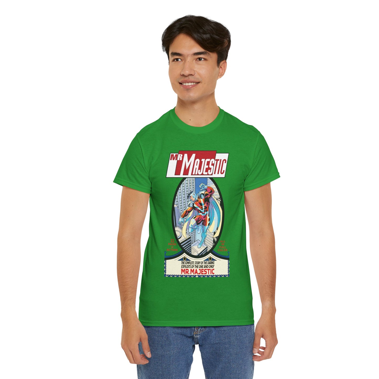 Mr. Majestic T-Shirt - Ed McGuiness Art - DC/Wildstorm Comics
