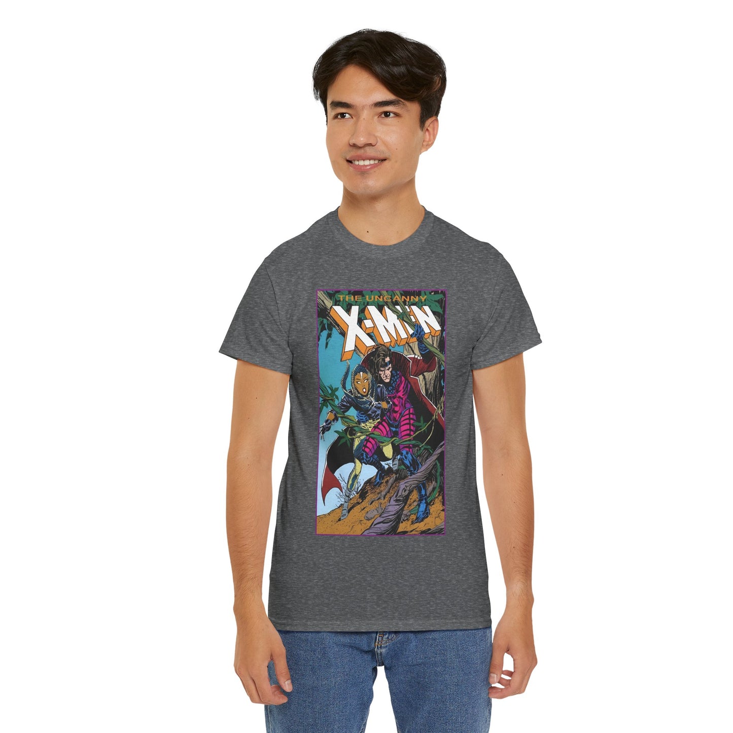 Uncanny X-Men T-Shirt - Andy Kubert Art - Storm & Gambit - #226 Cover - Marvel Comics