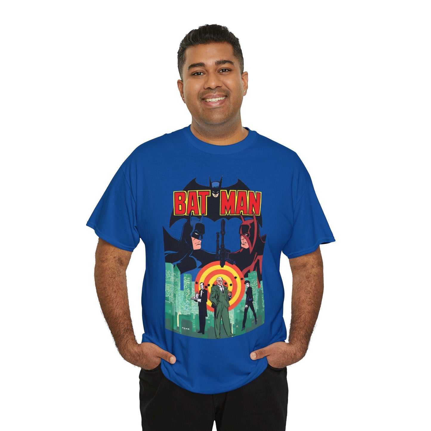 Batman T-Shirt - Michael Golden Art - Vs Wrath - Special #1 Cover - DC Comics