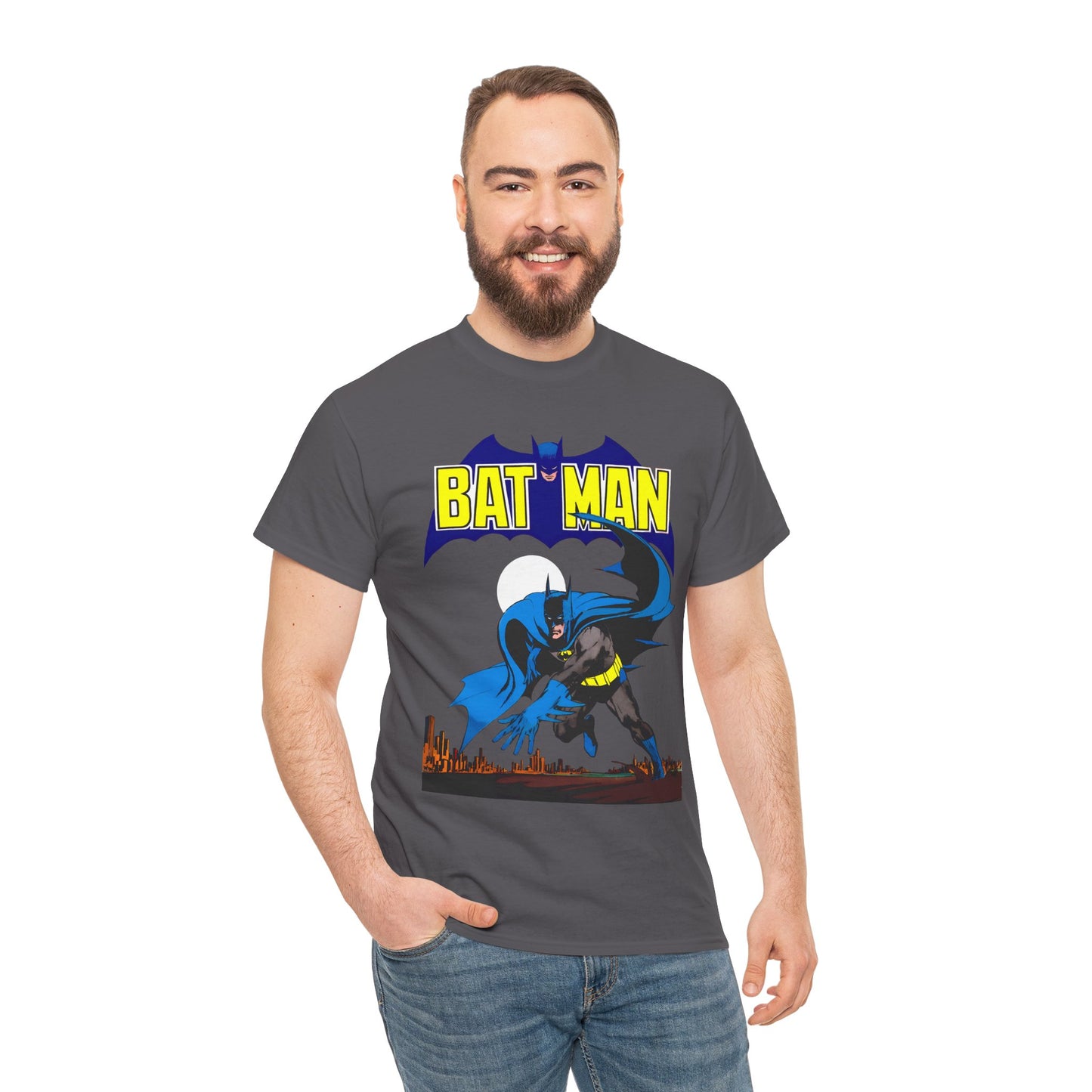 Batman Treasury Edition T-Shirt - Neal Adams Art - C-25 - Gotham City, Dark Knight Detective - DC Comics