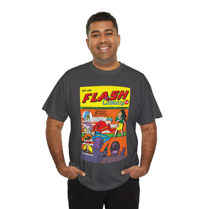 Flash Comics #1 T-Shirt - Jay Garrick, Golden Age Flash - JSA Member - DC Comics
