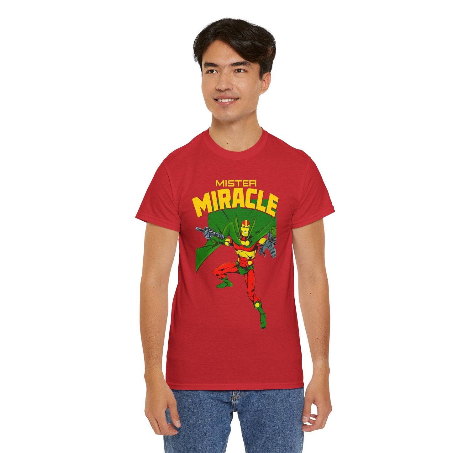 Mister Miracle T-Shirt - Marshall Rogers Art - Scott Free, Apokoplis, New Gods - DC Comics