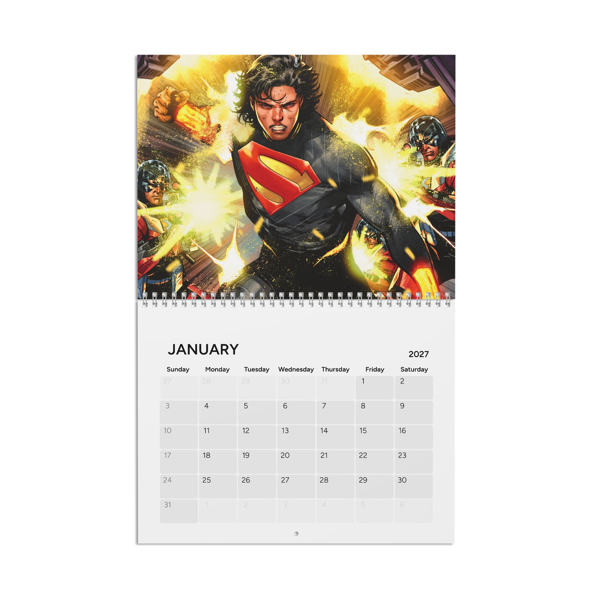 Absolute Superman Calendar (2027) - DC Comics Artwork