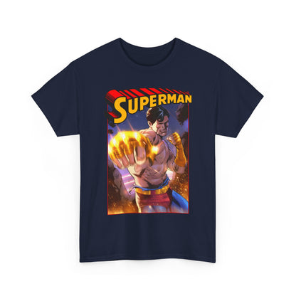 Superman T-Shirt - Lucas Meyer Art - DC K.O. Cover Art - Man of Steel - DC Comics