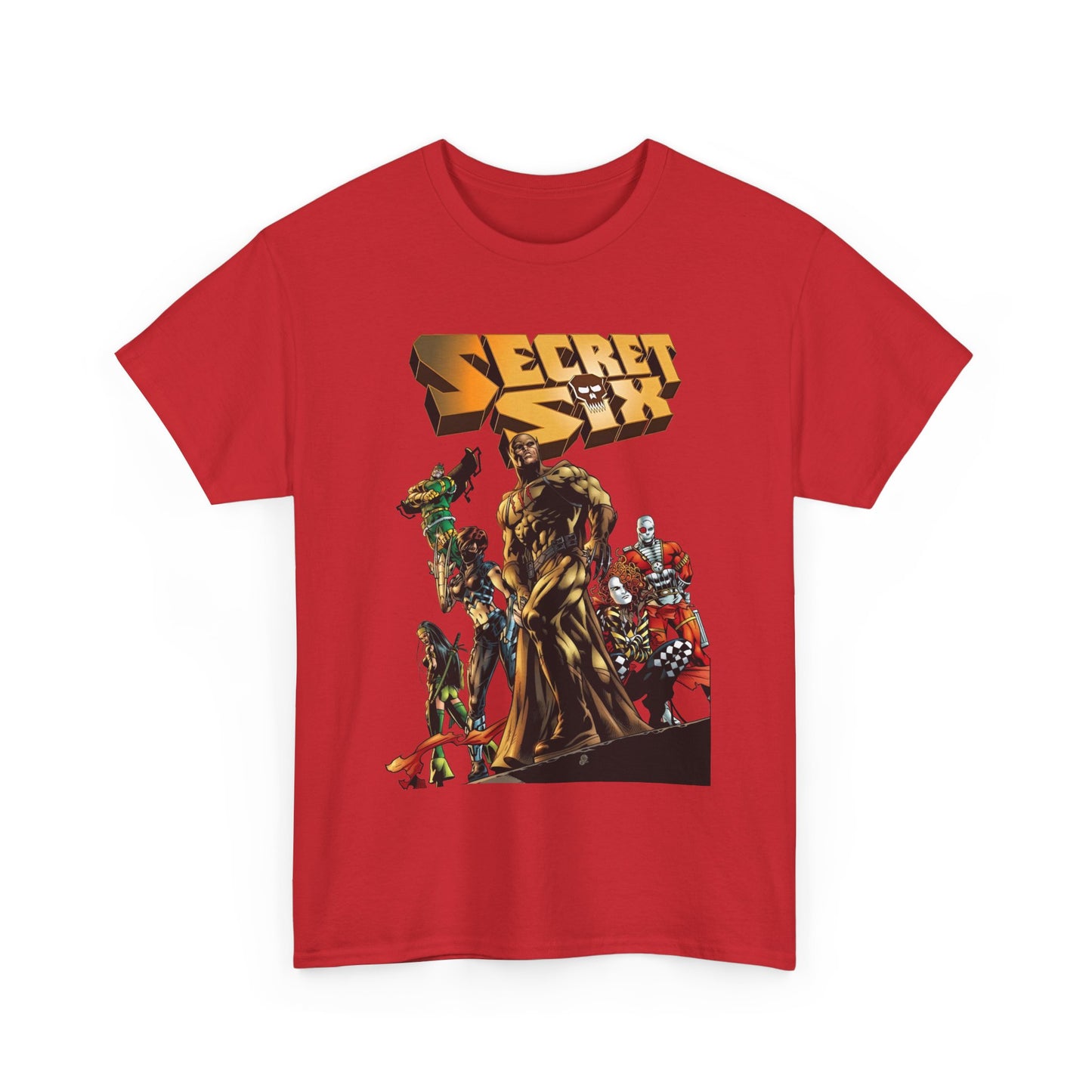 Secret Six T-Shirt - Gail Simoine Series - Catman, Ragdoll, Deadshot - DC Comics