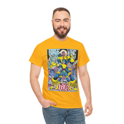 Forge & Jubille T-Shirt - Liam Sharp Art - X-Men Mutants - Marvel Comics