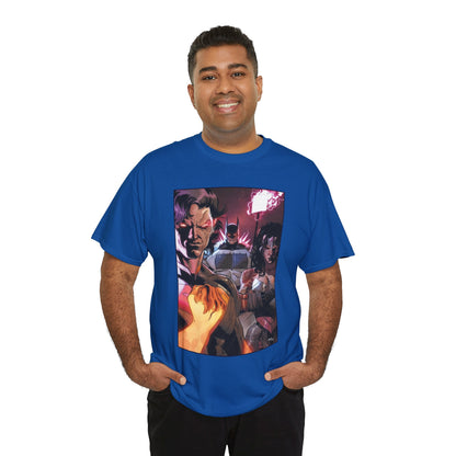 Absolute Trinity T-Shirt - Javier Fernandez Art - Superman, Batman, Wonder Woman - DC K.O. Variant Cover - DC Comics
