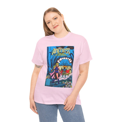 Amethyst, Princess of Gemworld T-Shirt - George Perez & Ernie Colon Art - The Last Battle Vs Dark Opal - DC Comics