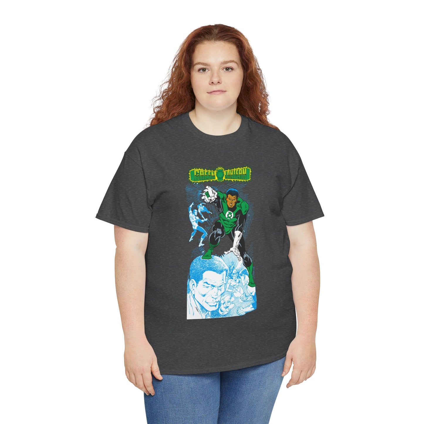 John Stewart Green Lantern T-Shirt - Joe Staton Art - Who's Who in the DC Universe Art - Sector 2814 - DC Comics