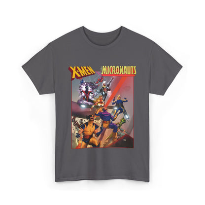 Uncanny X-Men/Micronauts T-Shirt - Taurin Clarke Art - Marvel Comics