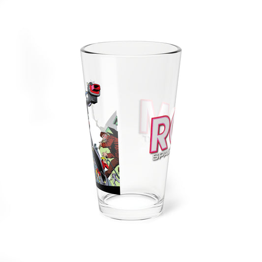 ROM Spaceknight Pint Glass, 16oz - Marvel Comics Art - Dire Wraiths - Popular 1980s Comic Series