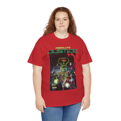 Absolute Justice T-Shirt - Juan Ferreyra Art - Superman Batman Wonder Woman Martian Manhunter - DC Comics