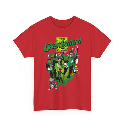 Green Lantern Corps T-Shirt - Joe Staton Art - Hal Jordan, John Stewart, Arisia, Kilowog, Katma Tui - DC Comics