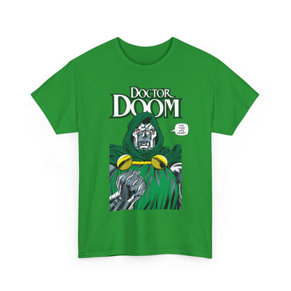 Doctor Doom T-Shirt - John Byrne Art - Fantastic Four Foe - 2026 Avengers Doomsday Movie - Marvel Comics